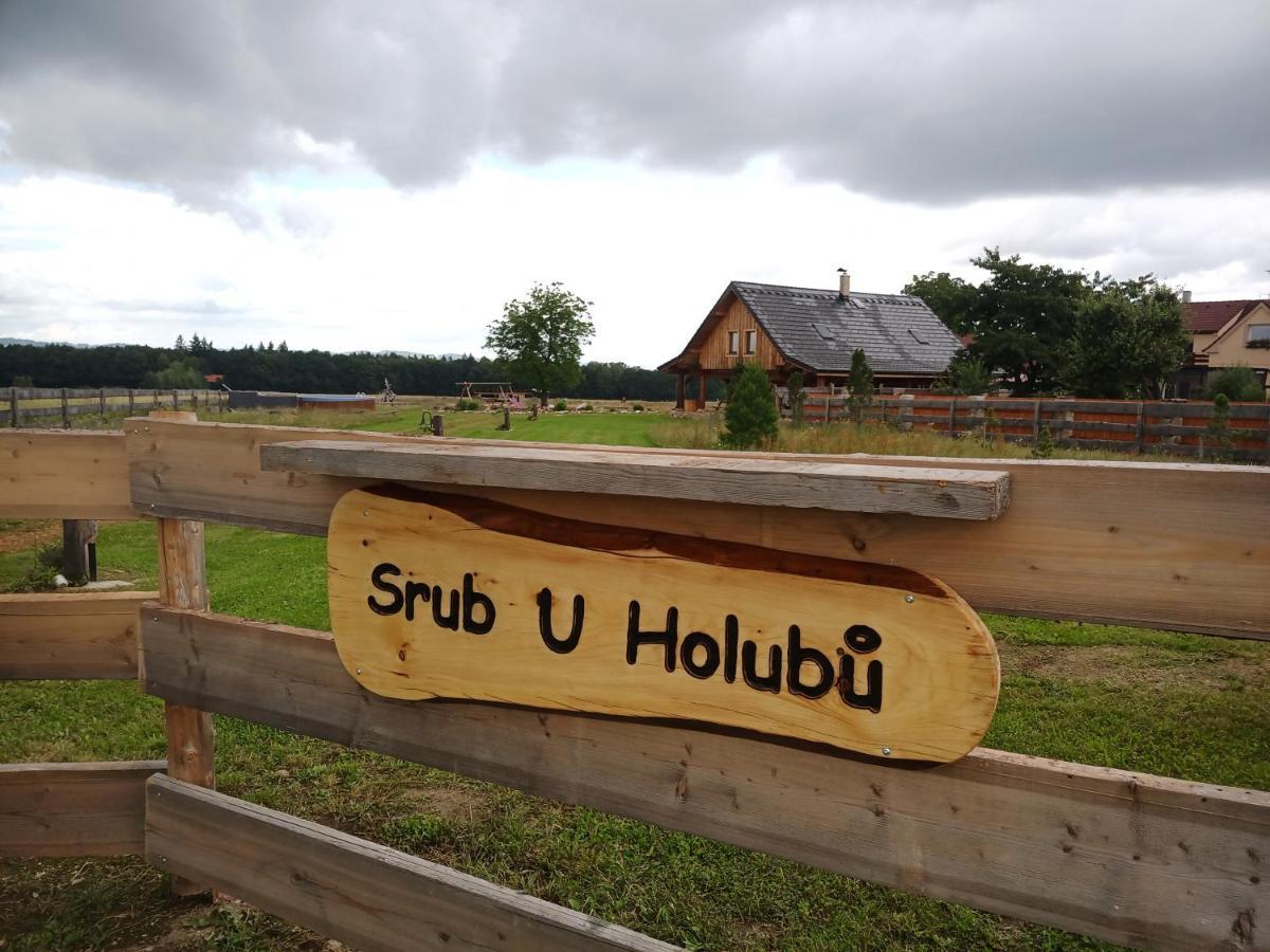 Wellness Srub U Holubu Villa Malsice Bagian luar foto