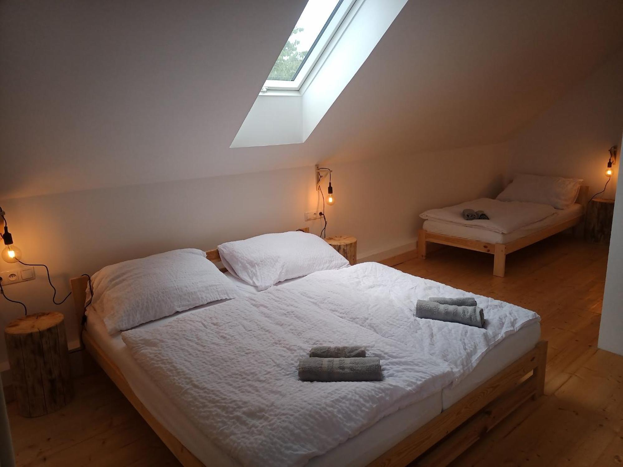 Wellness Srub U Holubu Villa Malsice Bagian luar foto