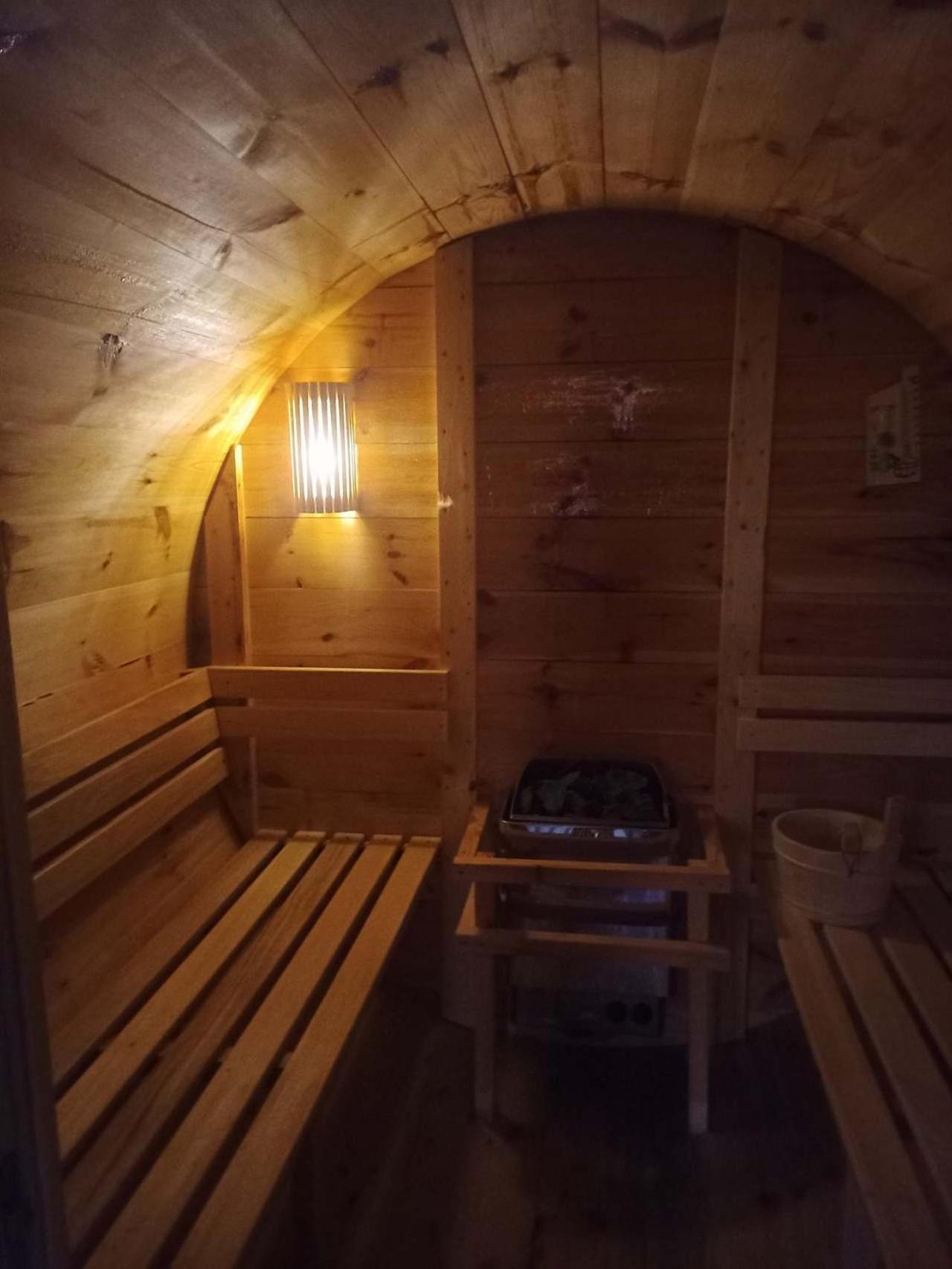Wellness Srub U Holubu Villa Malsice Bagian luar foto
