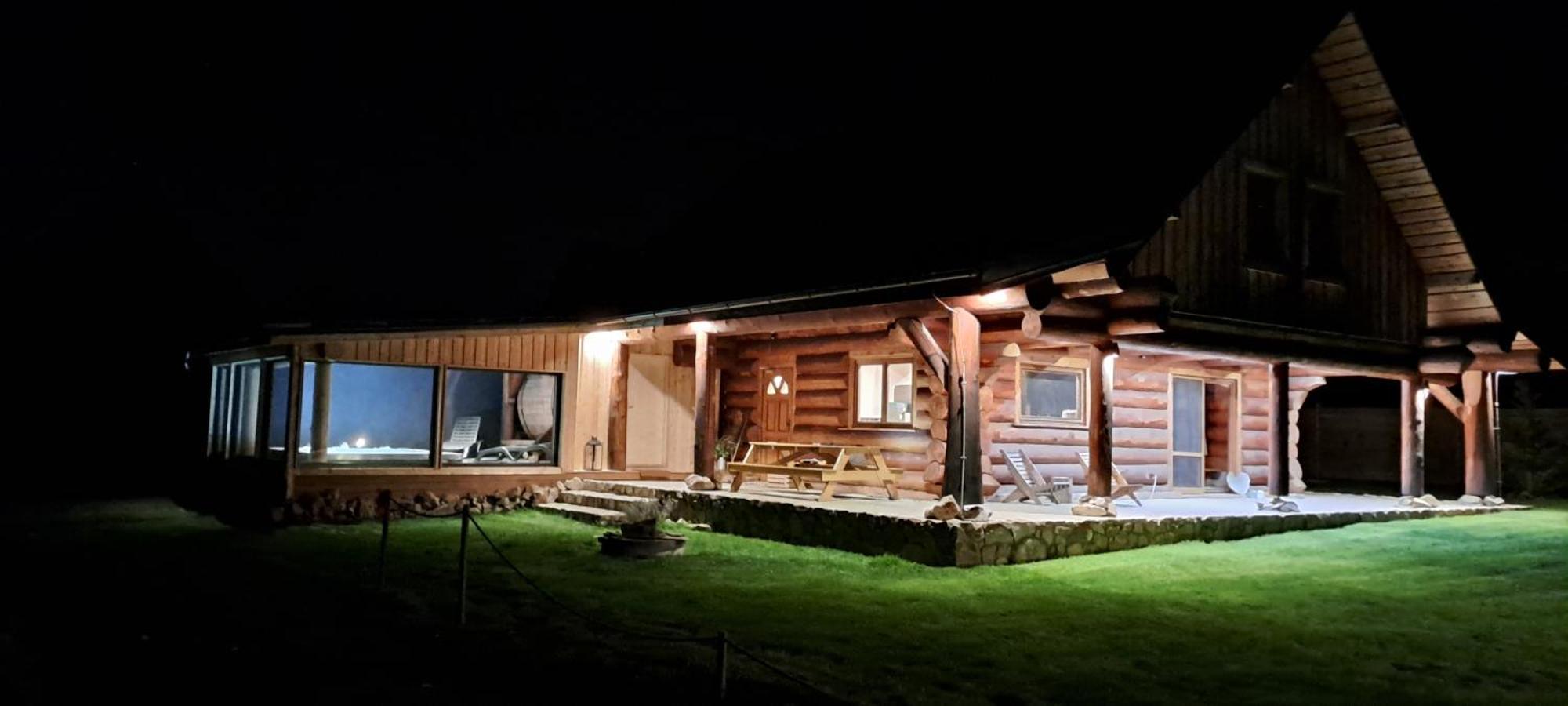 Wellness Srub U Holubu Villa Malsice Bagian luar foto